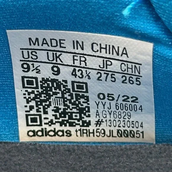 Men's Adidas The Road Shoes Blue Rush Cycling Road Shoes GY6829 Size 9.5 NEW - Picture 10 of 11